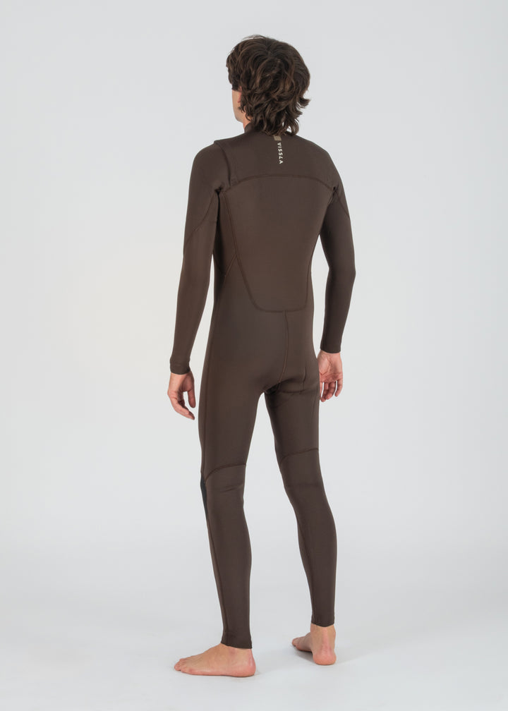 7 Seas 4-3 Full Chest Zip Wetsuit