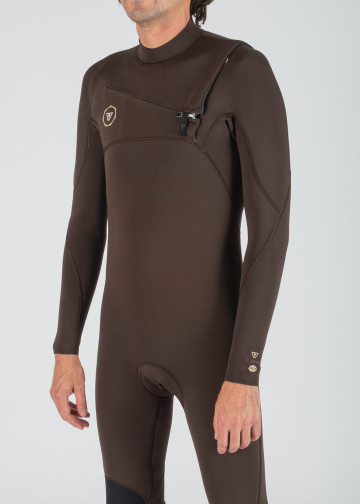 7 Seas 4-3 Full Chest Zip Wetsuit