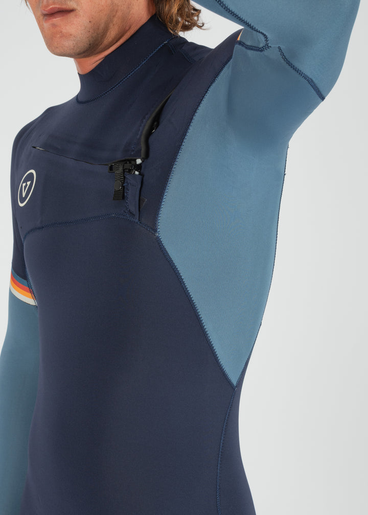 7 Seas Raditude 4-3 Full Chest Zip Wetsuit