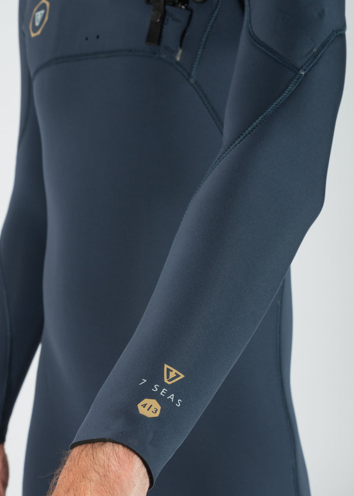 7 Seas 4-3 Full Chest Zip Wetsuit