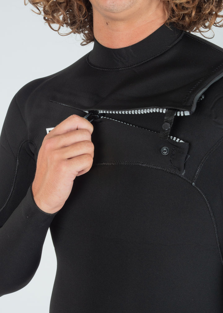 7 Seas Comp 4-3 Full Chest Zip Wetsuit
