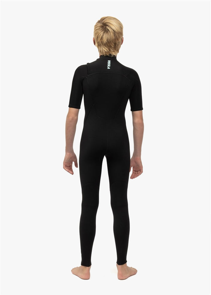 7 Seas Boys 2-2 Short Sleeve Full Wetsuit