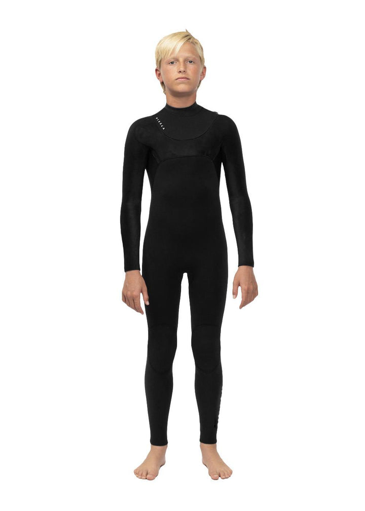 New Seas Boys 4-3 Full U - Zip Wetsuit