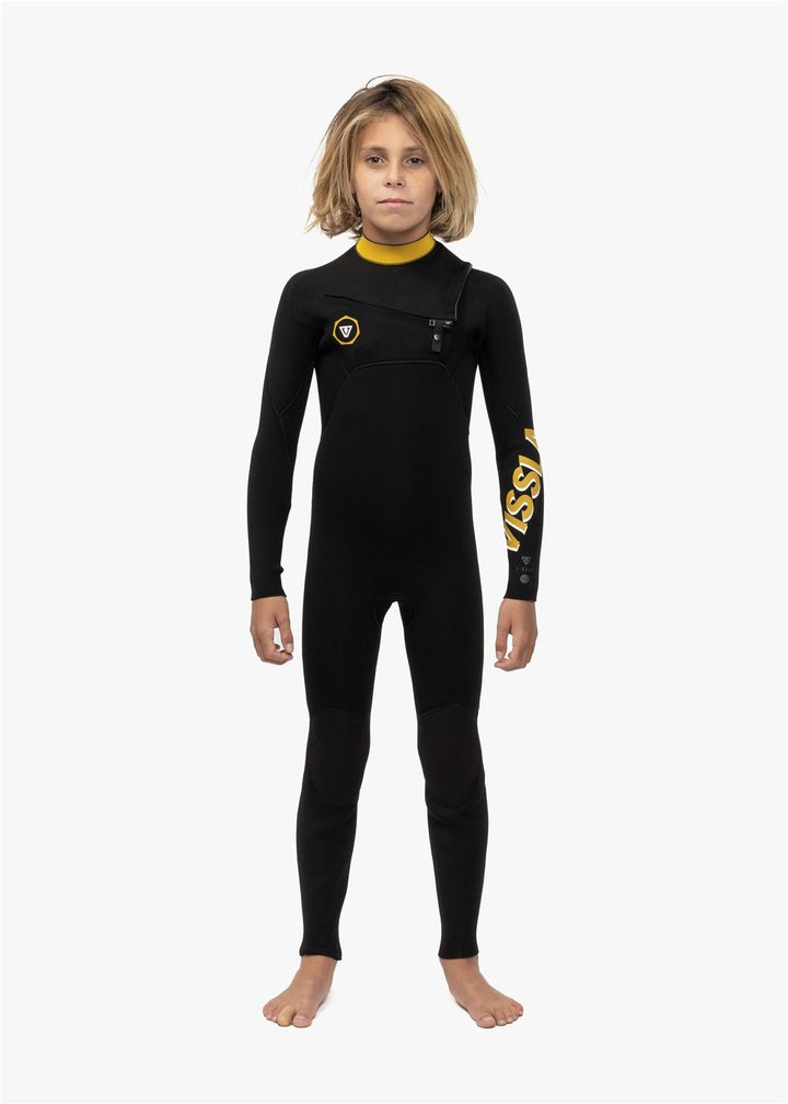 7 Seas Boys 4-3 Full Chest Zip Wetsuit