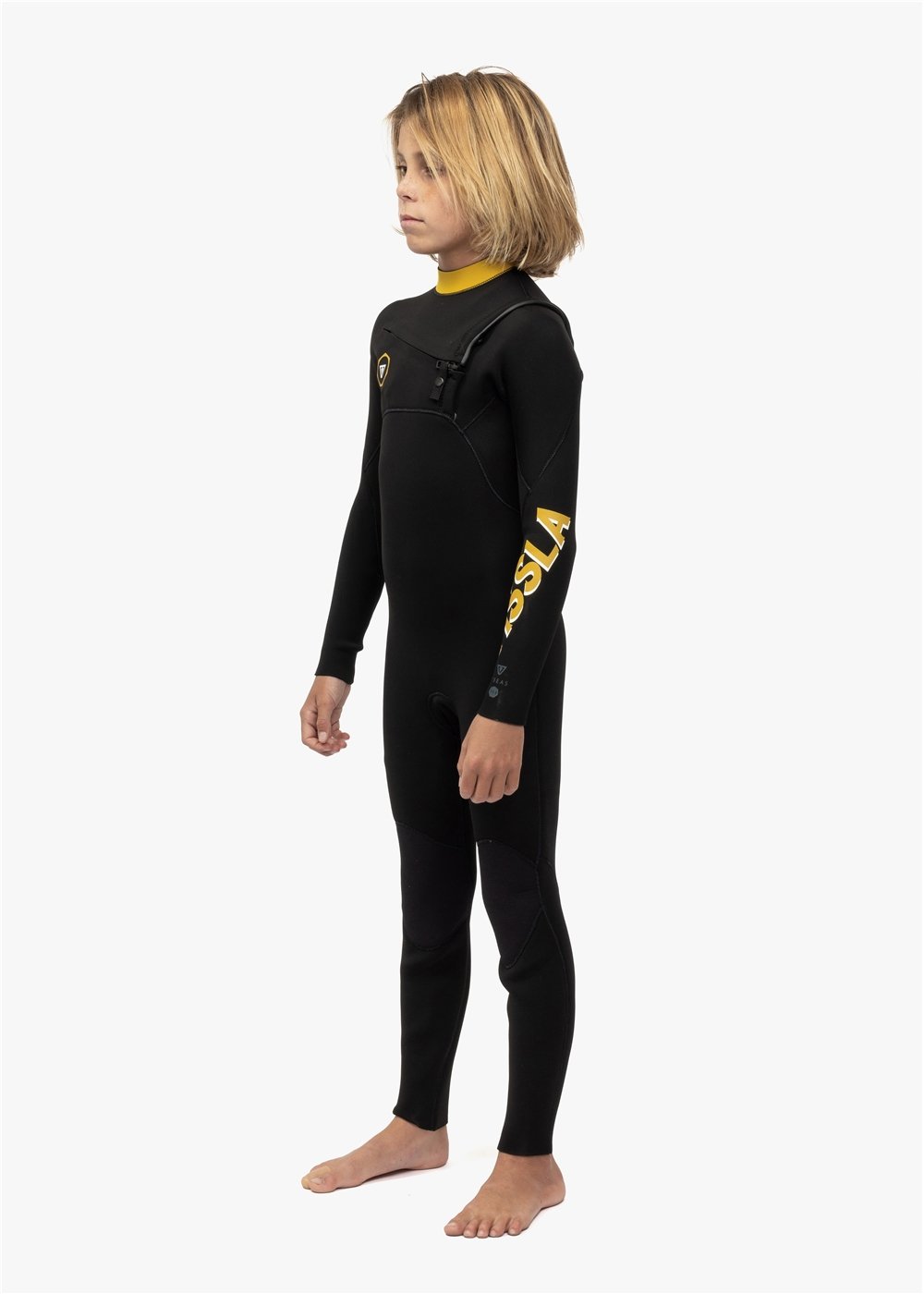 7 Seas Boys 4-3 Full Chest Zip Wetsuit