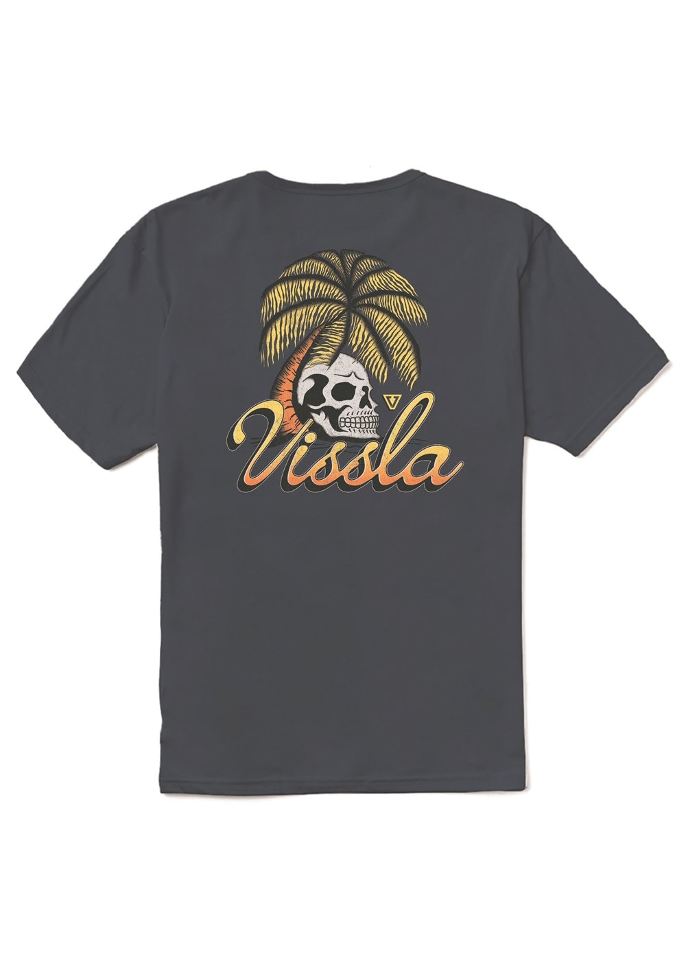Vissla Tee Skull Isle Organic Tee Dark Denim – Vissla com