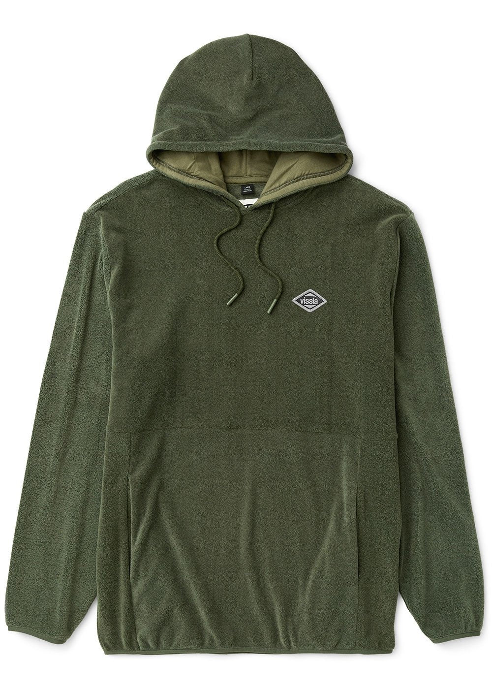 Swell Stretch Polar Hoodie | Vissla Recycled Fleece Pullover