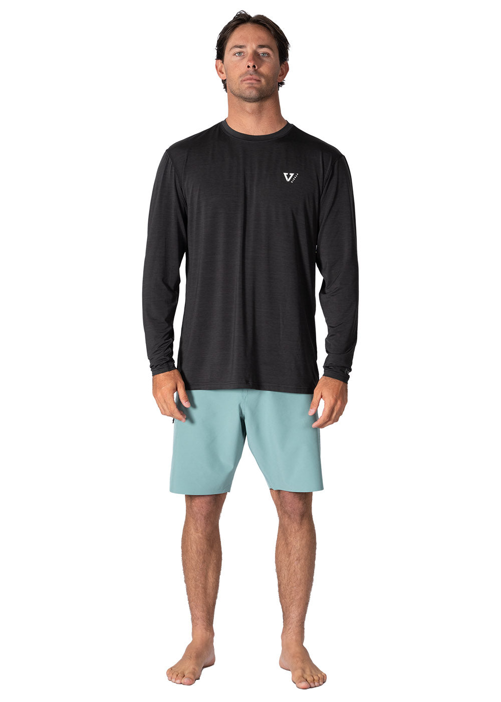 Maillot De Bain Garçon Manches Longues + Short - Rashguard UV, Pour Piscine, Plage, Surf, 3-7 Ans