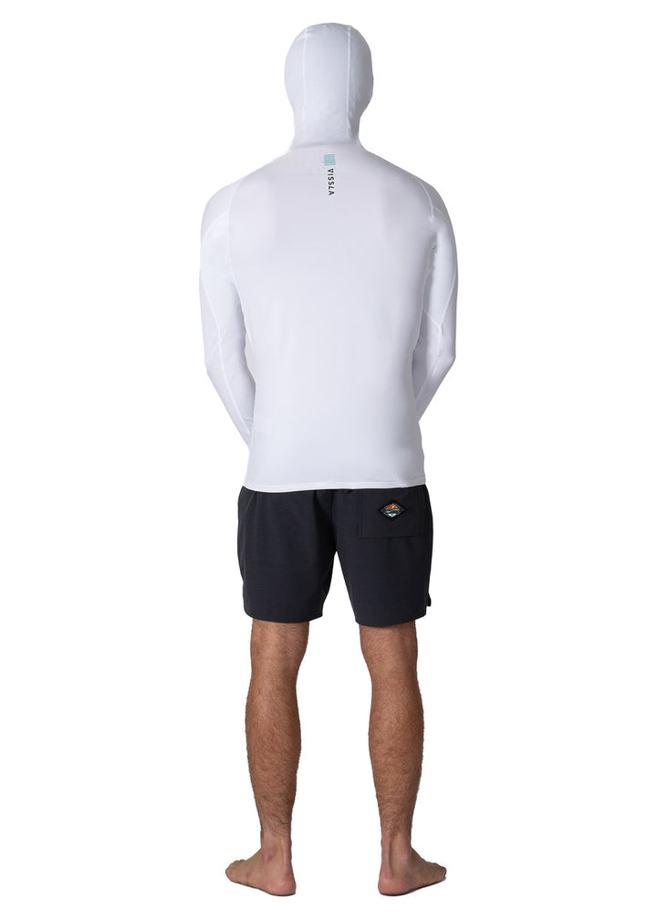Warm Seas Eco Hooded Long Sleeve Rash Guard