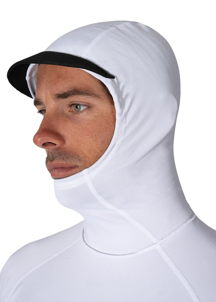 Warm Seas Eco Hooded Long Sleeve Rash Guard