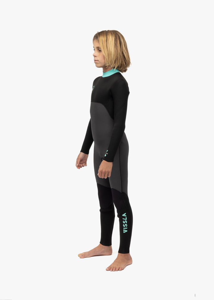 7 Seas 4-3 Boys Back Zip Full Wetsuit