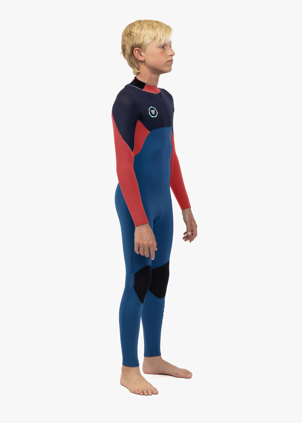 7 Seas Boys 4-3 Full Back Zip Wetsuit