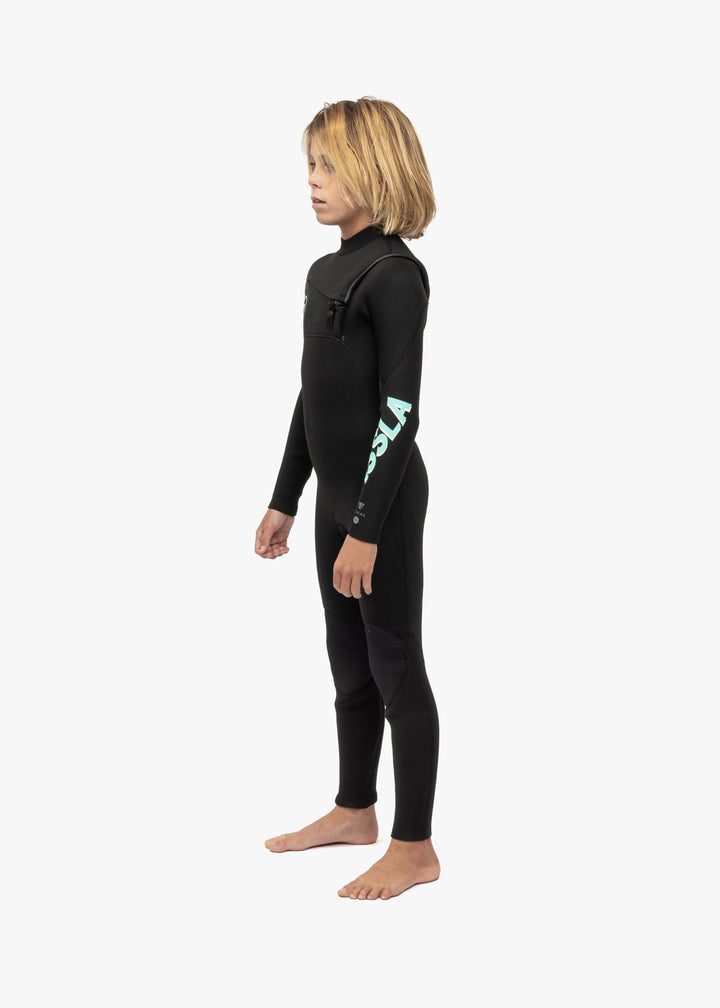 7 Seas Boys 4-3 Full Chest Zip Wetsuit