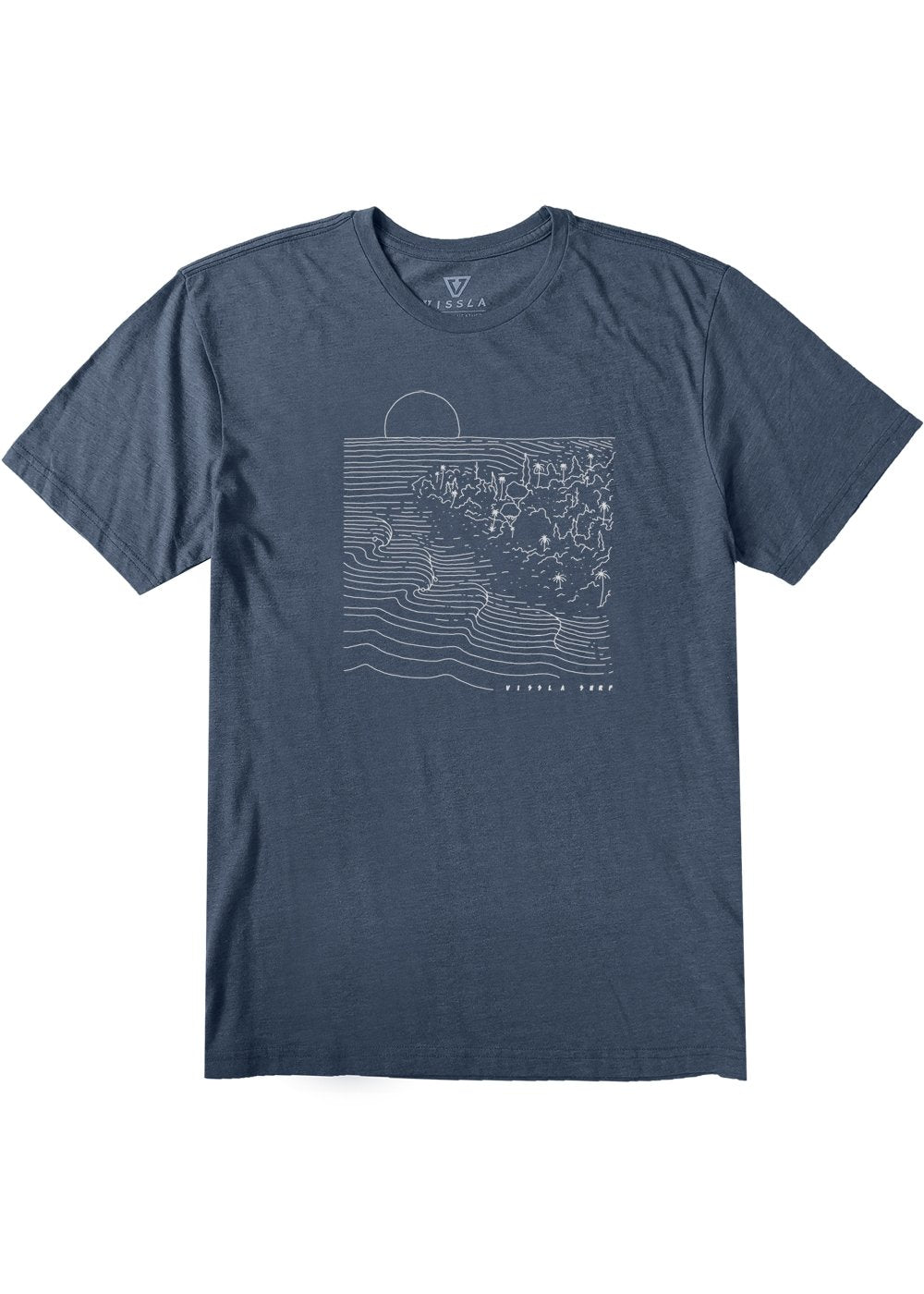 Wavelength Heather Tee