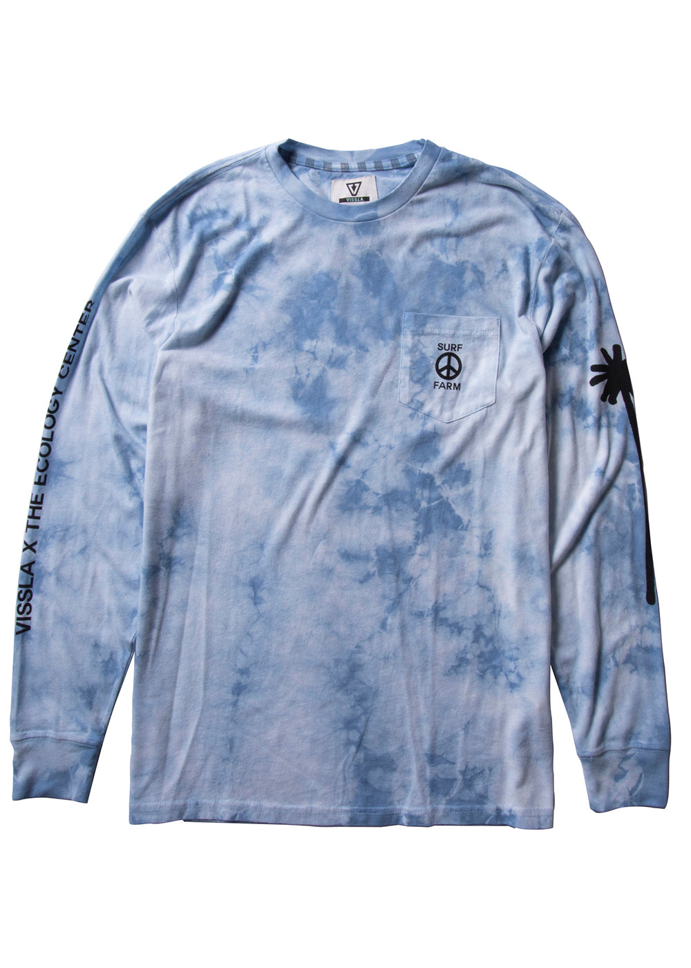 The Ecology Center Surf Farm Ls Pkt Tee
