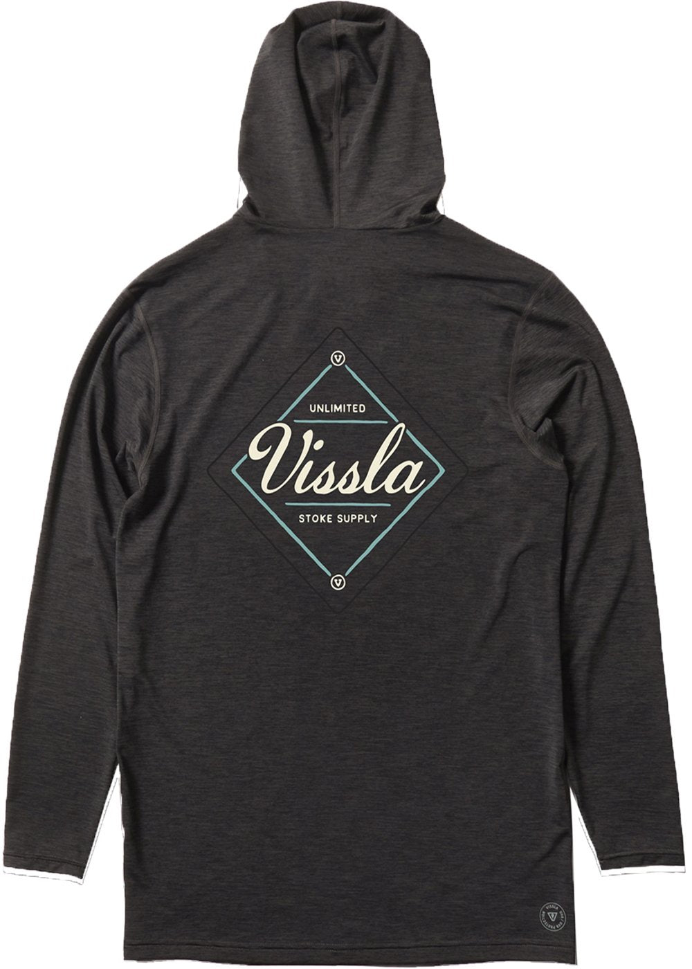 Vissla Men's Rash Guard | Twisted Eco Hooded Long Sleeve Rash Guard – Vissla .com