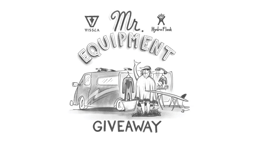 Vissla Mr Equipment Giveaway 2020 - win premium surf gear and apparel