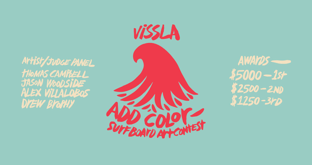 Vissla Add Color Gallery Event - surfboard art exhibition and community
