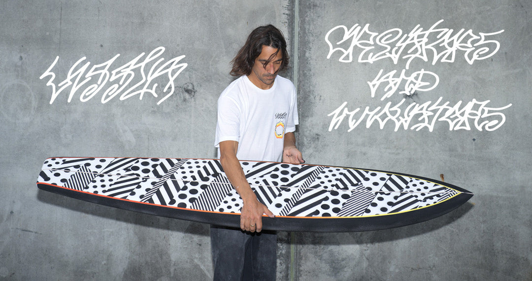 Jason Woodside x Vissla artist collaboration collection