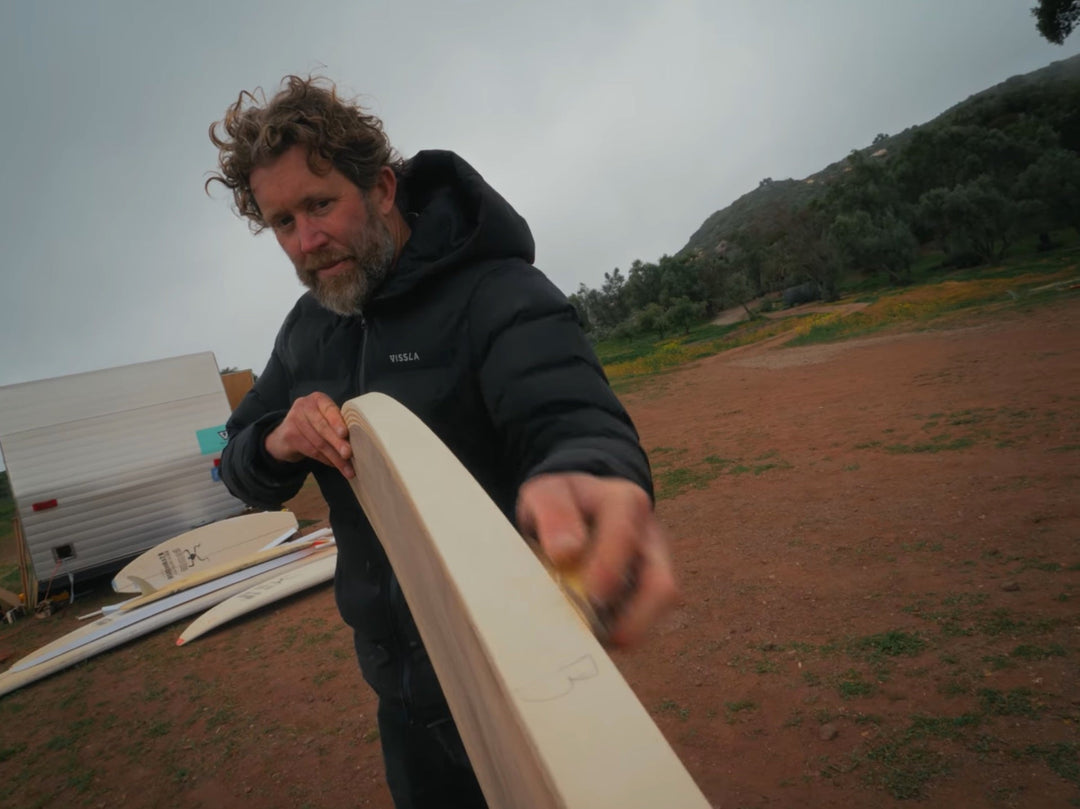 From The Shed EP03 - Danny Hess surfboard shaper interview by Vissla