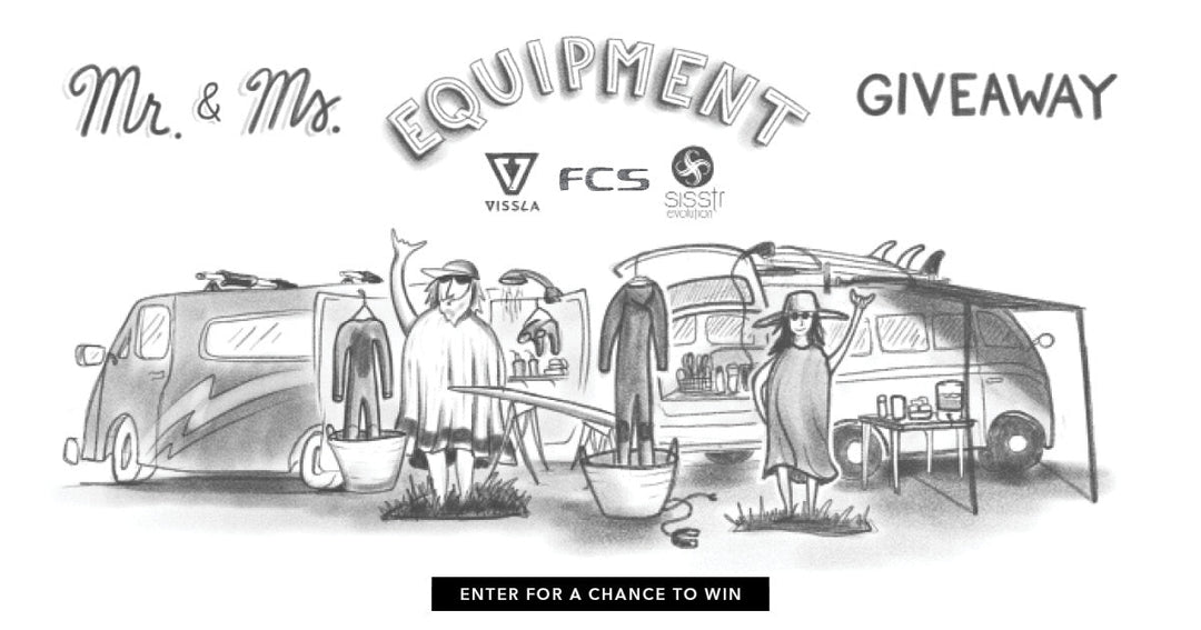 Vissla Mr and Ms Equipment Giveaway 2021 - win premium surf gear