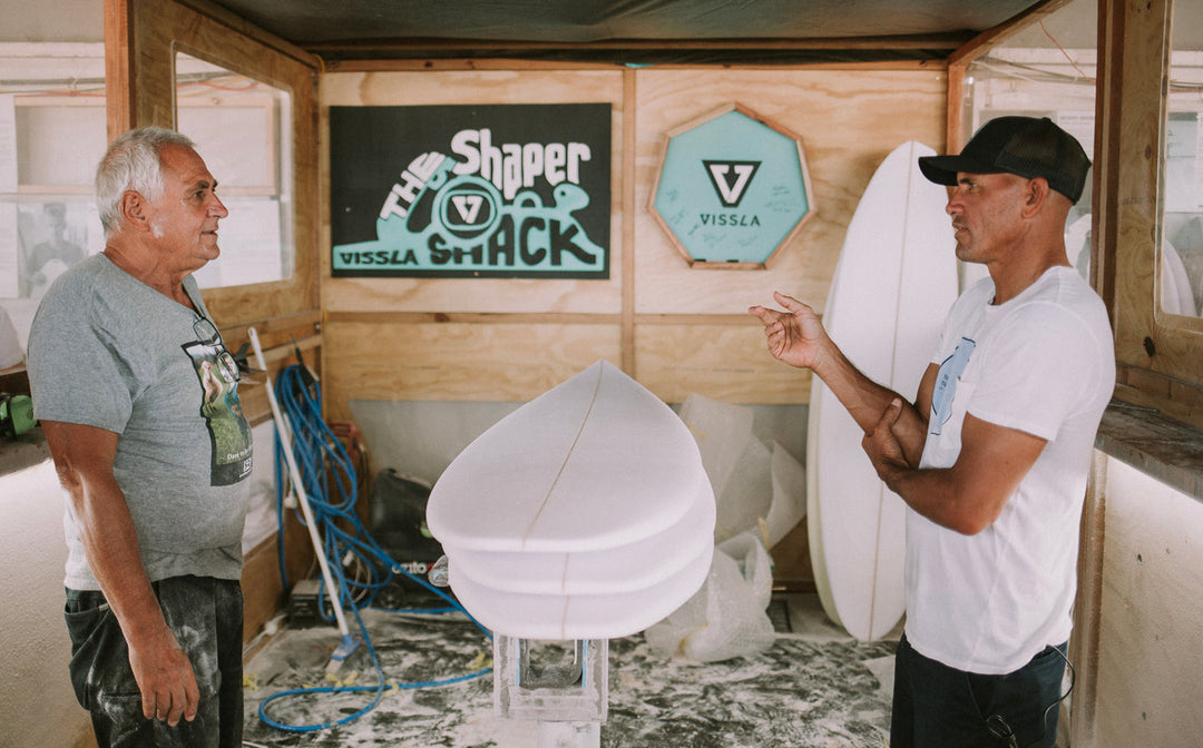Vissla Creators and Innovators Podcast The Shapers Shack Part 4 - surfboard shaping