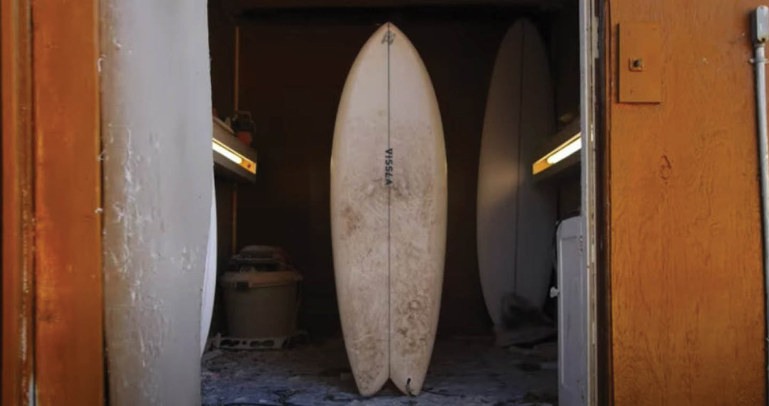 Derrick Disney Twinzers - Vissla twin fin surfboard design