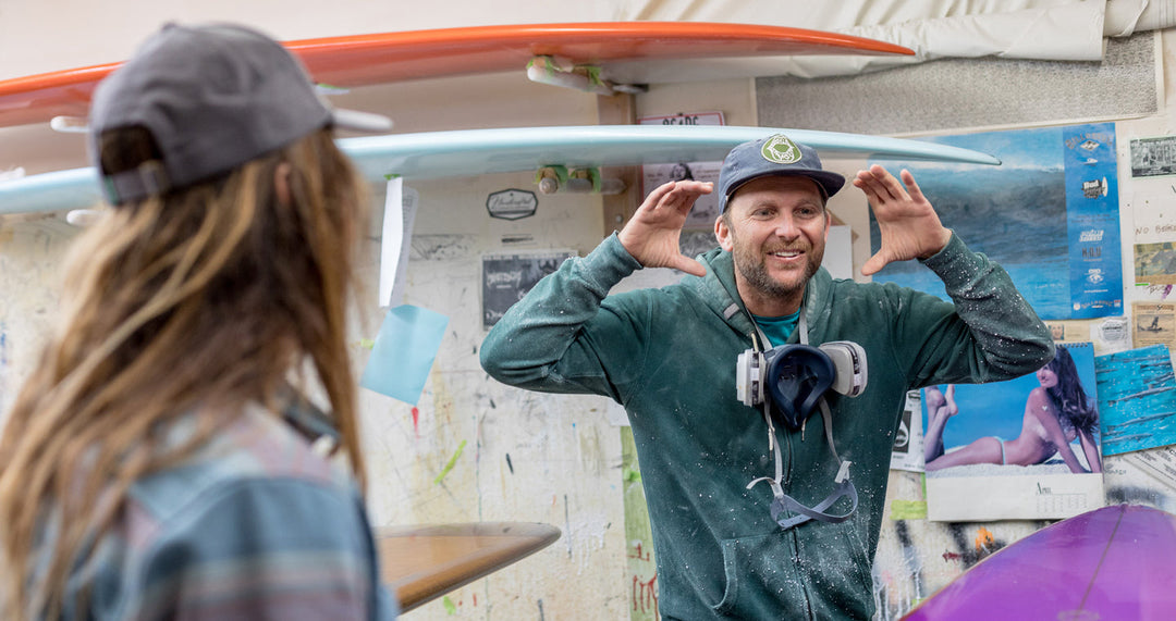 Donald Brink Creative Kin Travis Reynolds - Vissla surfboard shaper profile