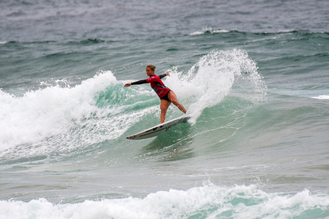WOMEN SHINE ON THE SECOND DAY OF THE VISSLA CENTRAL COAST PRO PRES. BY SLIMES AT AVOCA. 
