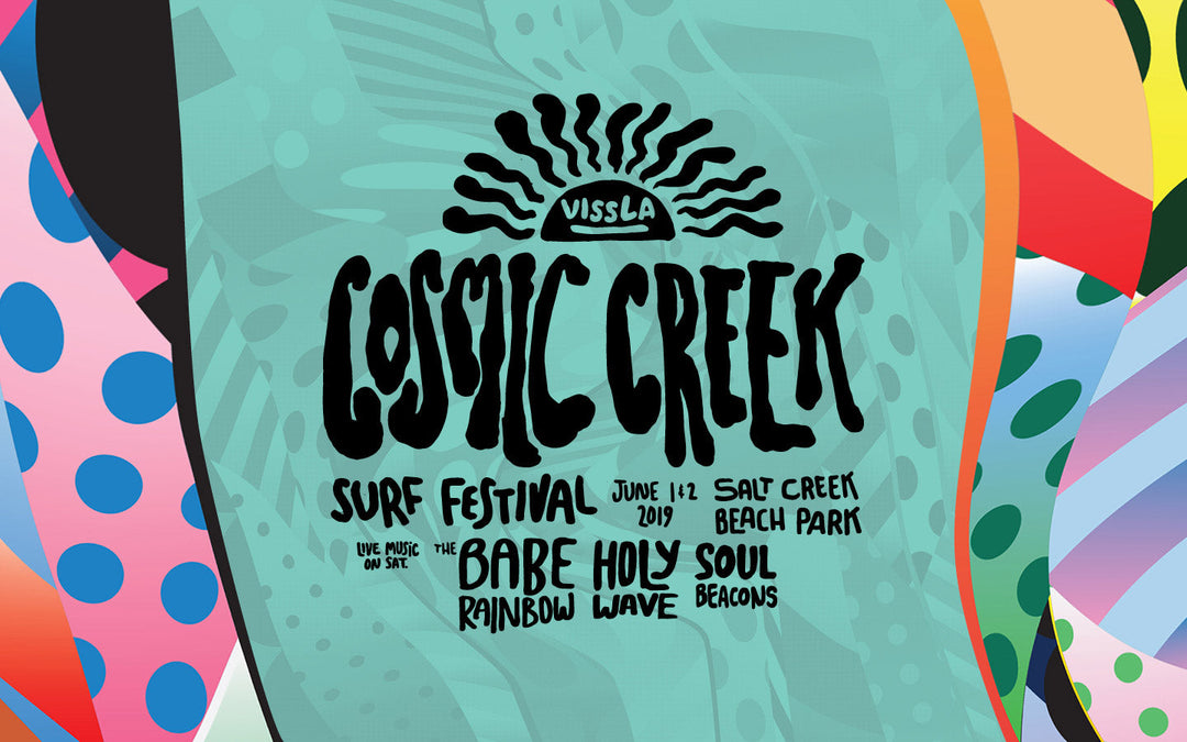 Vissla Cosmic Creek 2019 - surf and art festival East Coast