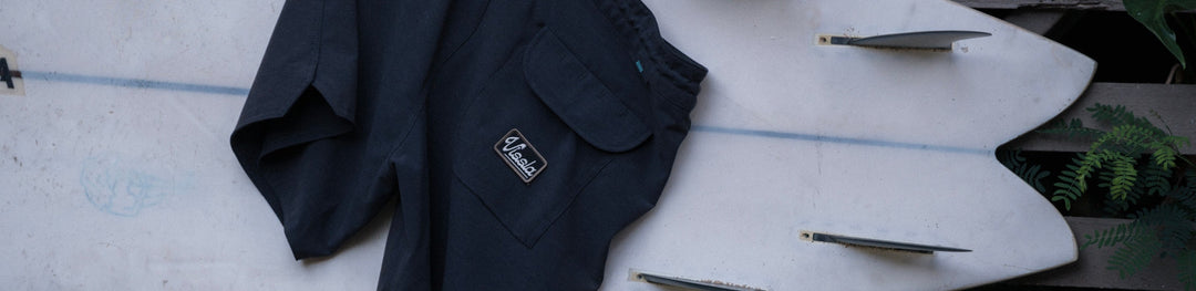 Vissla's Solid Sets Collection is a curated selection of solid colored clothing, from tees and polos, to sweats and boardshorts, given a nice vintage soft wash - built for everyday enjoyment