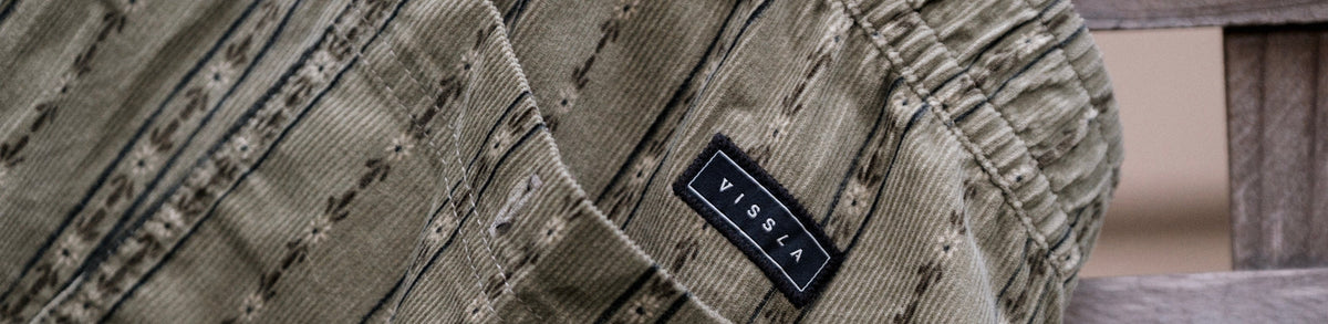 Vissla Elastic Waist Walkshorts - Extra Comfort, Fully Wearable