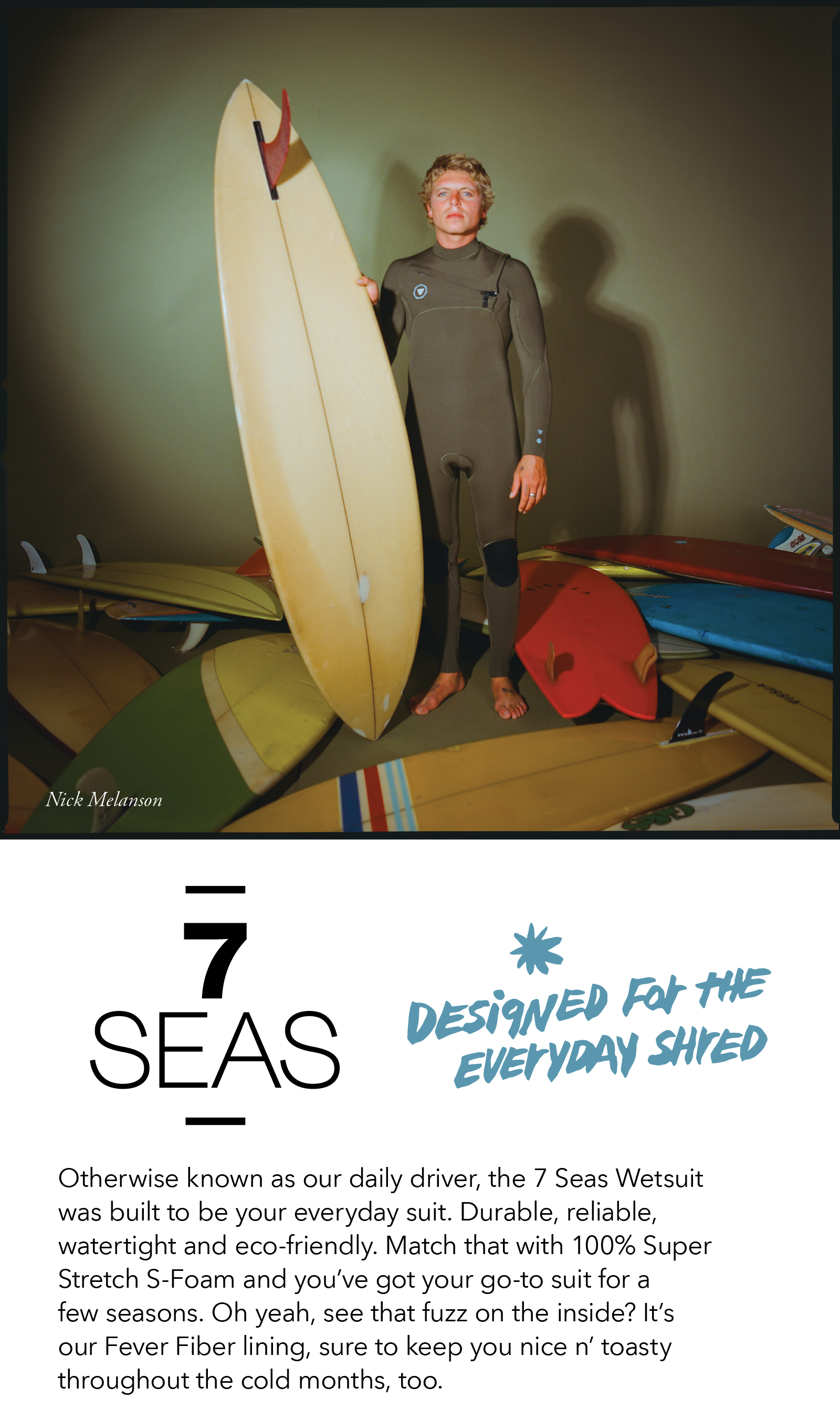 Vissla Men's Wetsuit | 7 Seas 3-2 Chest Zip Full Suit Tonal Vissla Men's Wetsuit | 7 Seas 3-2 Chest Zip Full Suit Tonal