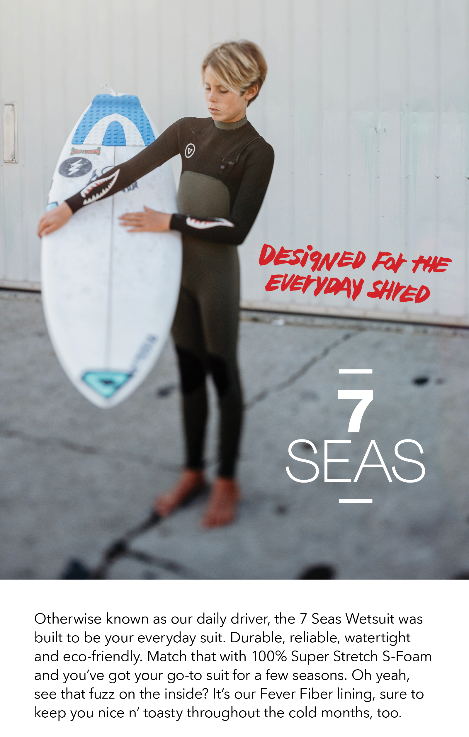 Vissla Boys Wetsuit | 7 Seas Raditude 3-2 Chest Zip Full Vissla Boys Wetsuit | 7 Seas Raditude 3-2 Chest Zip Full