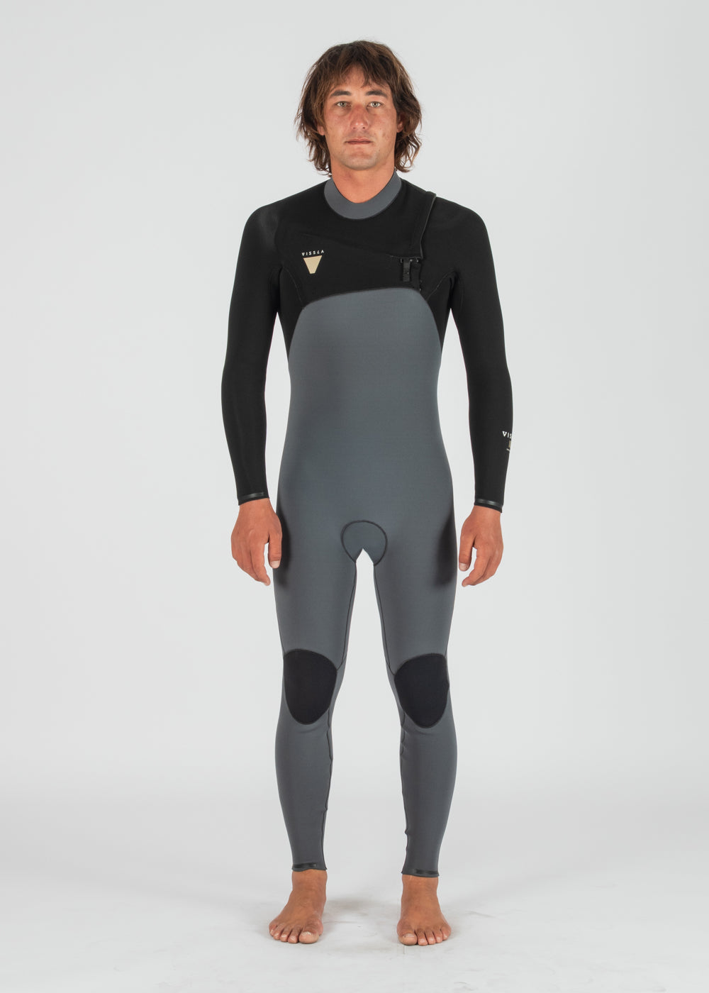 Natural Seas 3/2mm Chest Zip Wetsuit | Vissla Neoprene-Free