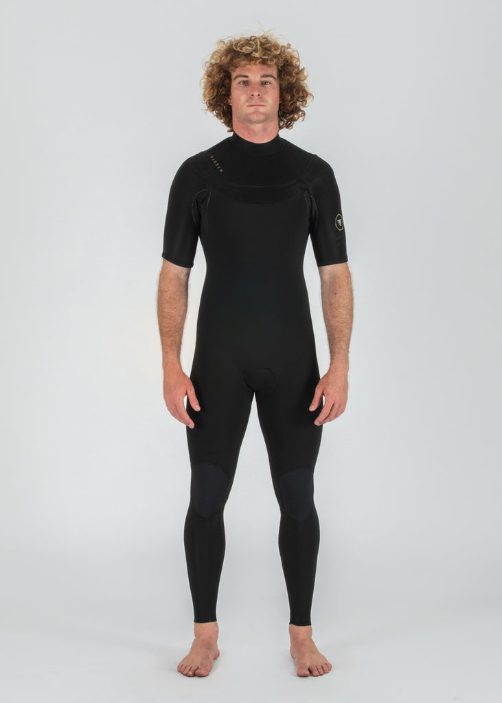 New Seas 2-2 Short Sleeve Full U - Zip Wetsuit – Vissla.com