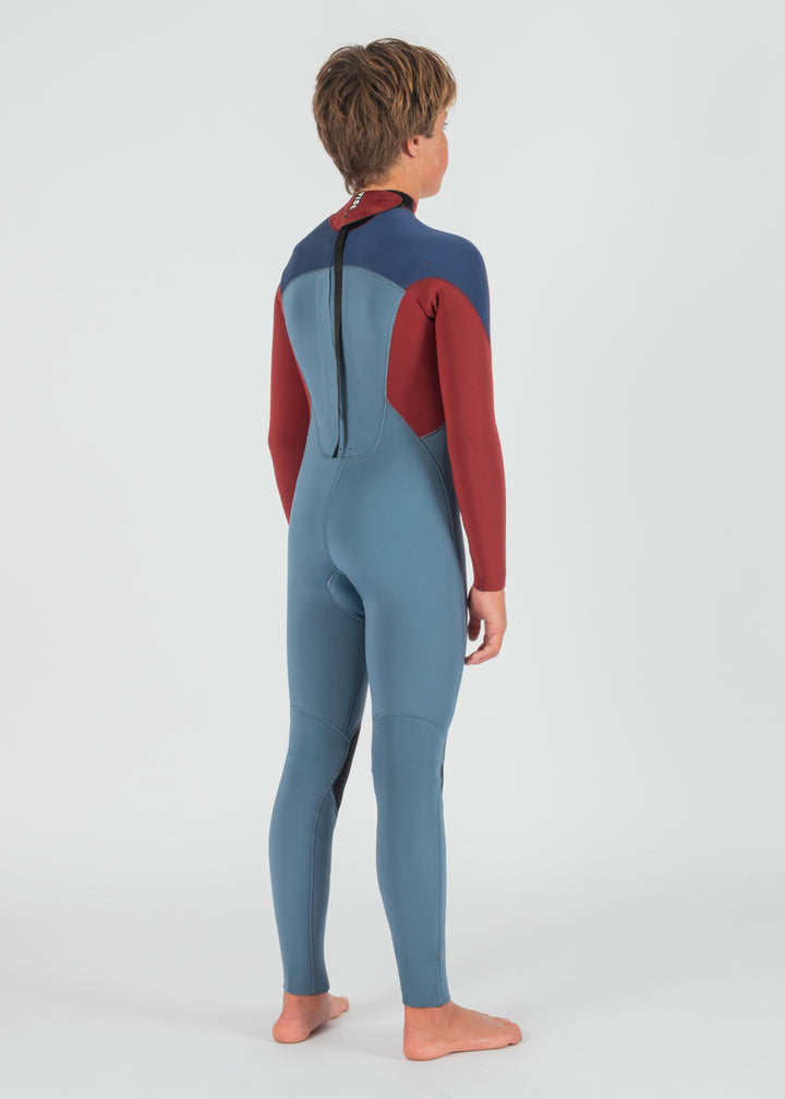 7 Seas Boys 4-3 Full Back Zip Wetsuit