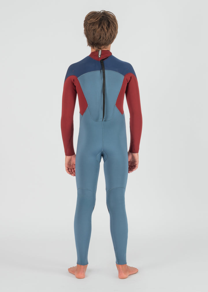 7 Seas Boys 4-3 Full Back Zip Wetsuit
