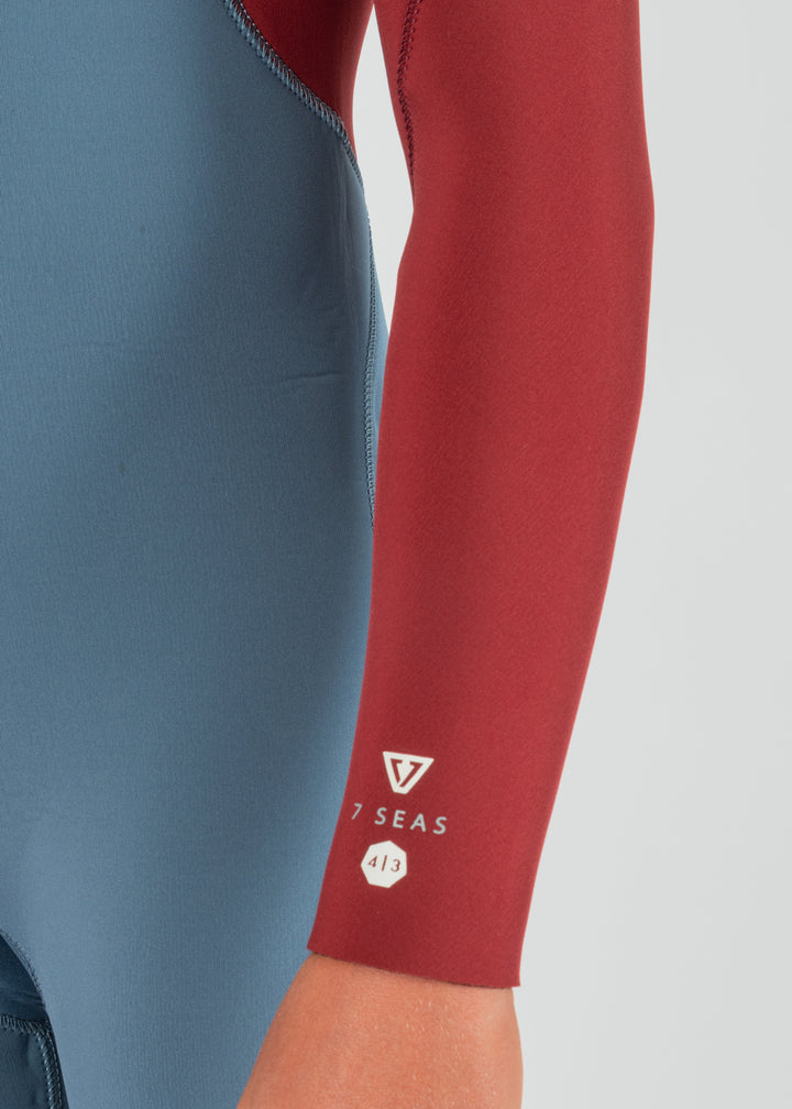 7 Seas Boys 4-3 Full Back Zip Wetsuit