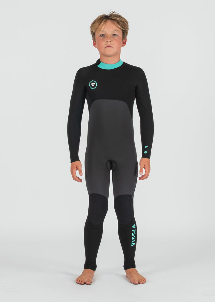 7 Seas Boys 3-2 Full Back Zip Wetsuit