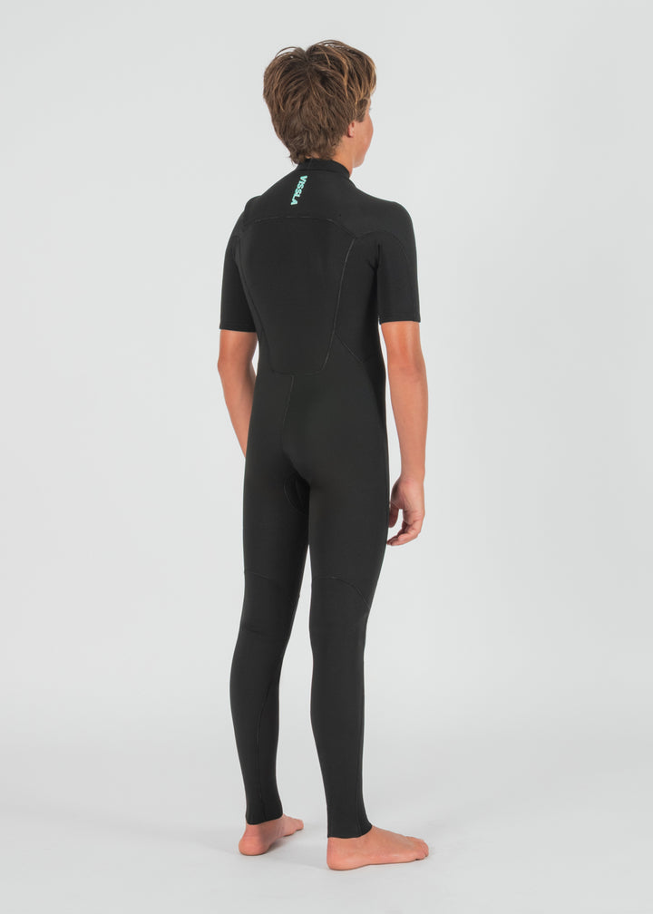 7 Seas Boys 2-2 Short Sleeve Full Wetsuit