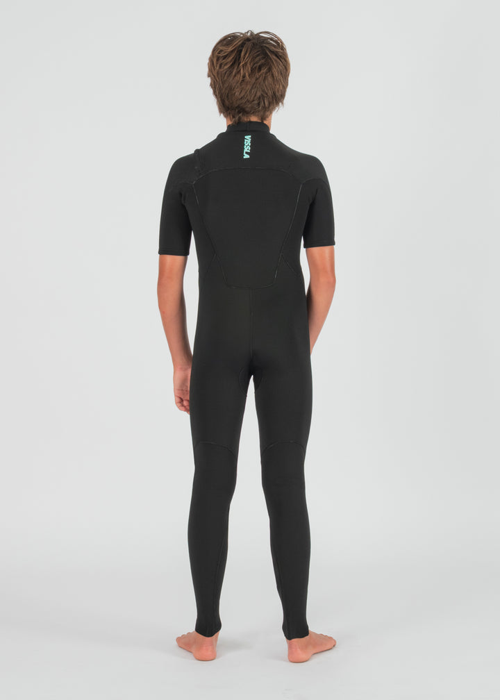 7 Seas Boys 2-2 Short Sleeve Full Wetsuit