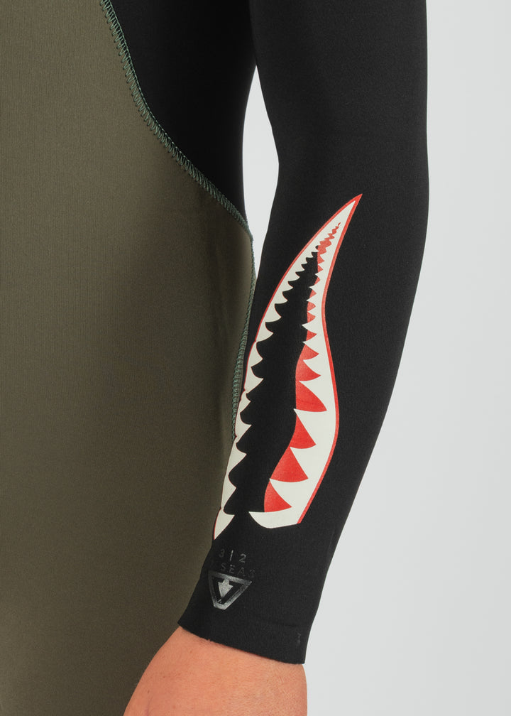 7 Seas Boys 3-2 Warbird Full Chest Zip