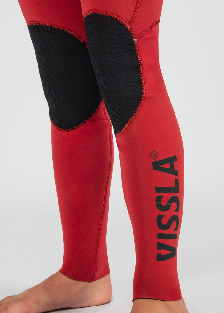 High Seas Boys Fire 3-2 Full Chest Zip Wetsuit