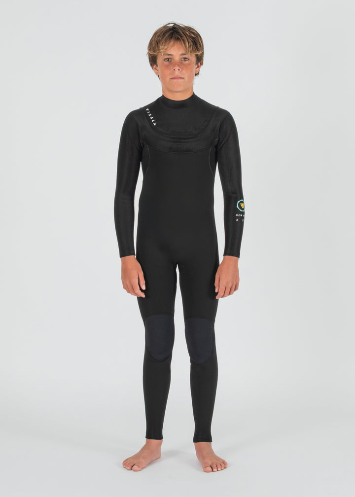 New Seas Boys 3-2 Full U-Zip Wetsuit