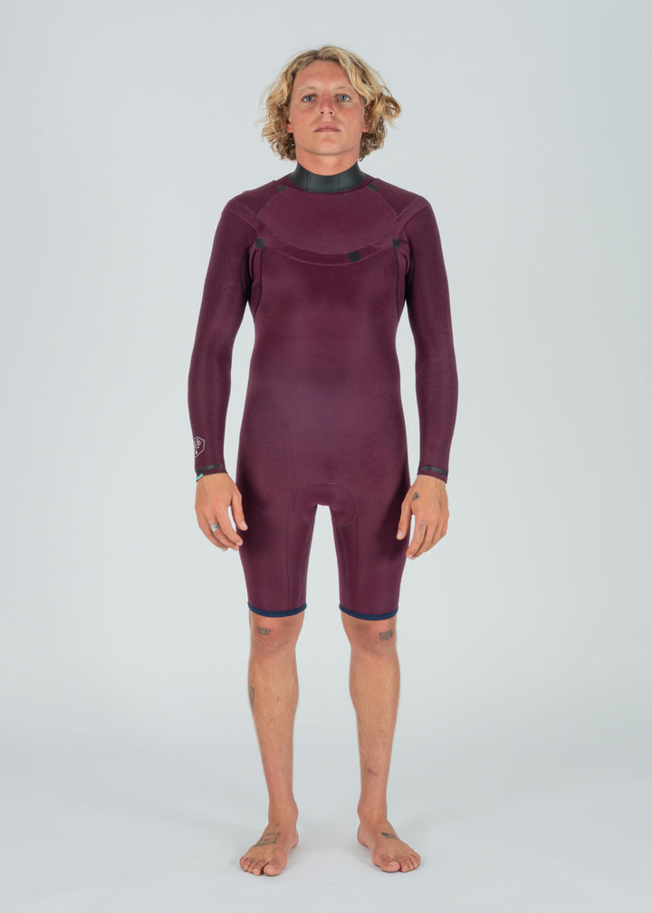 New Seas 2-2 Long Sleeve Spring U - Zip Wetsuit