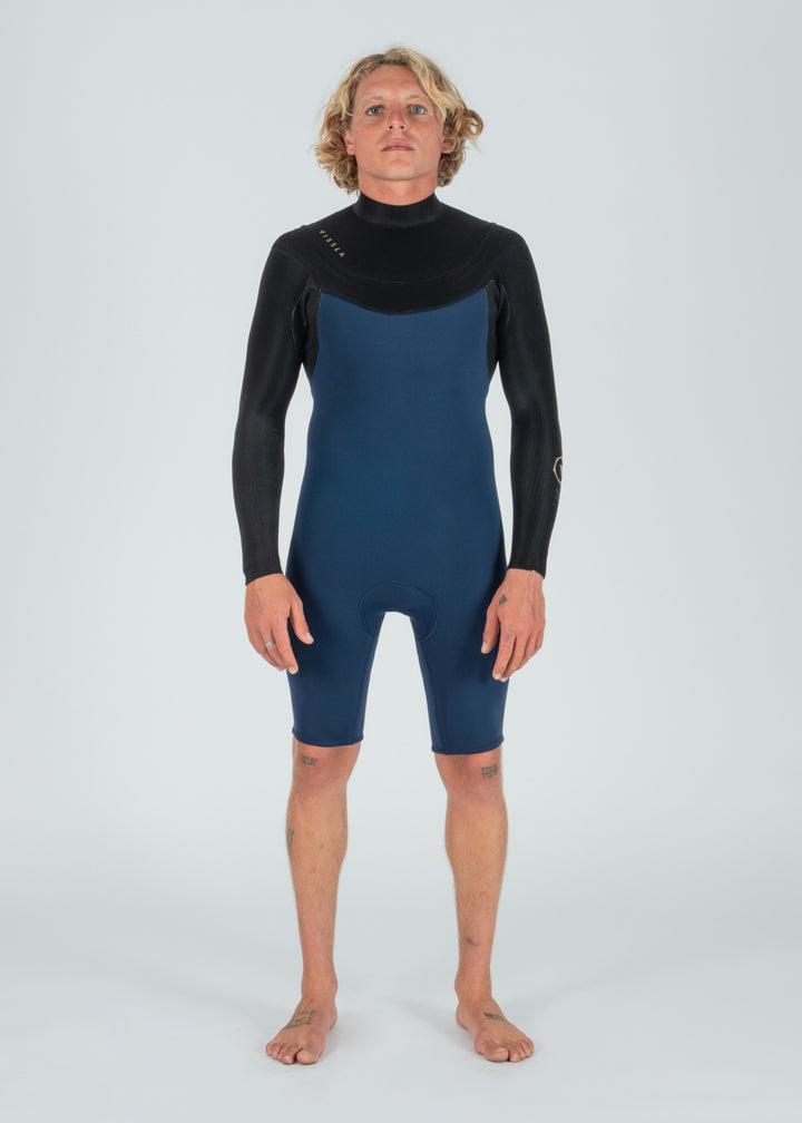 New Seas 2-2 Long Sleeve Spring U - Zip Wetsuit