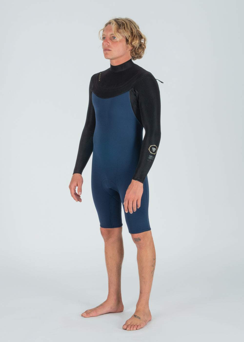 New Seas 2-2 Long Sleeve Spring U - Zip Wetsuit