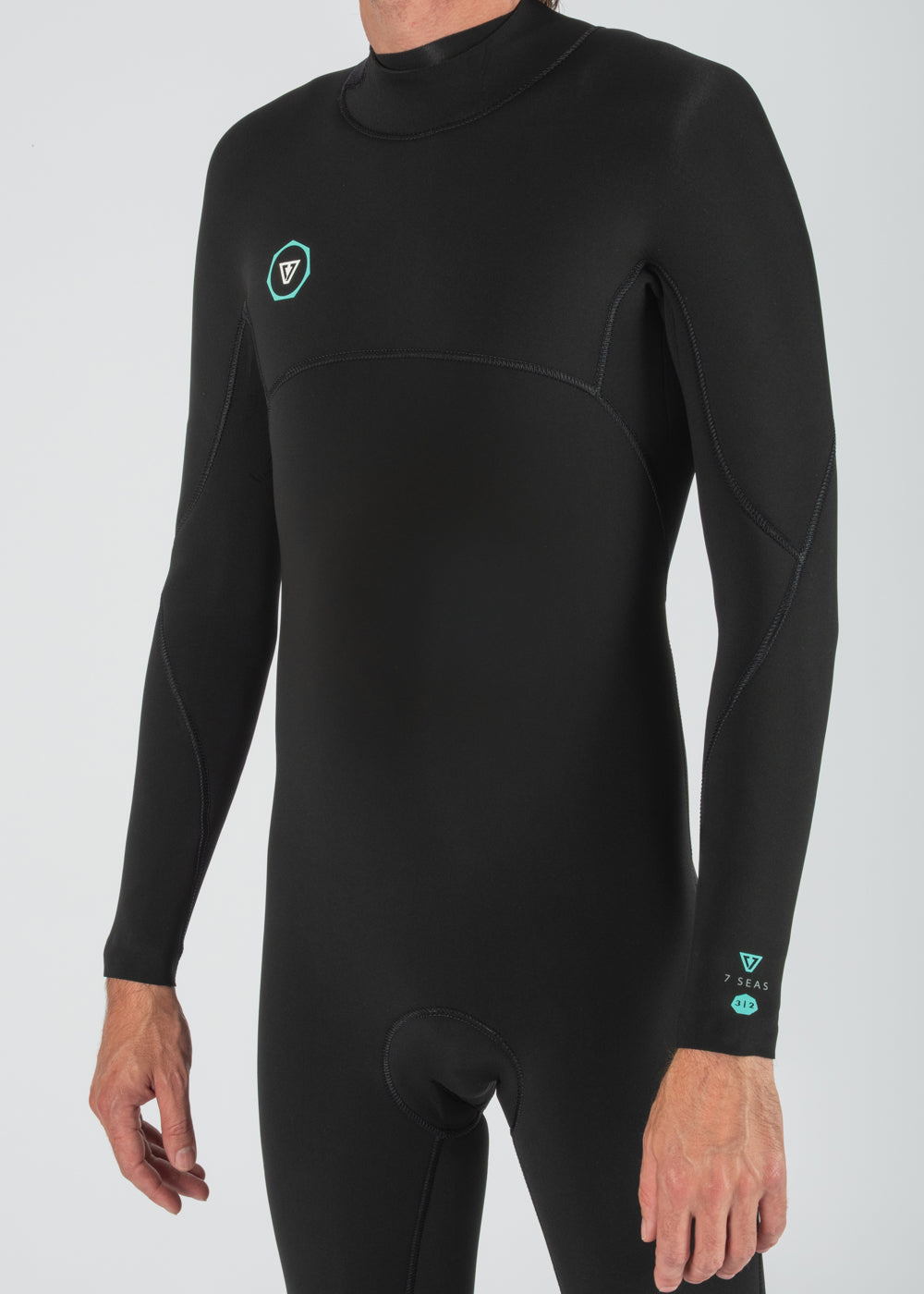 7 Seas 4/3mm Back Zip Wetsuit | Vissla Fullsuit – Vissla com