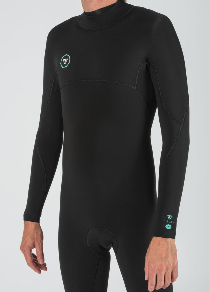 7 Seas 4-3 Full Back Zip Wetsuit